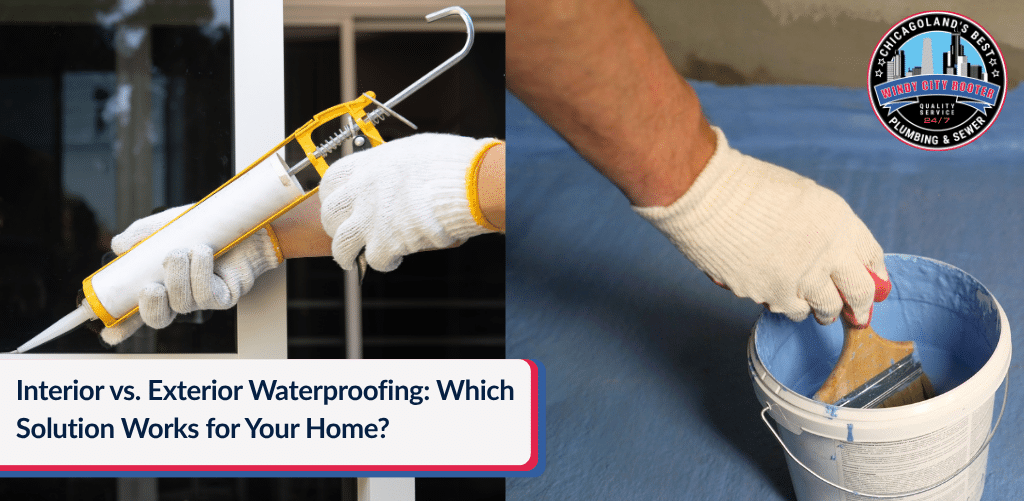 Interior vs. Exterior Waterproofing: Which Solution Works for Your Home? | Windy City Rooter