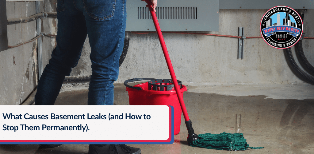 What Causes Basement Leaks (and How to Stop Them Permanently) | Windy City Rooter