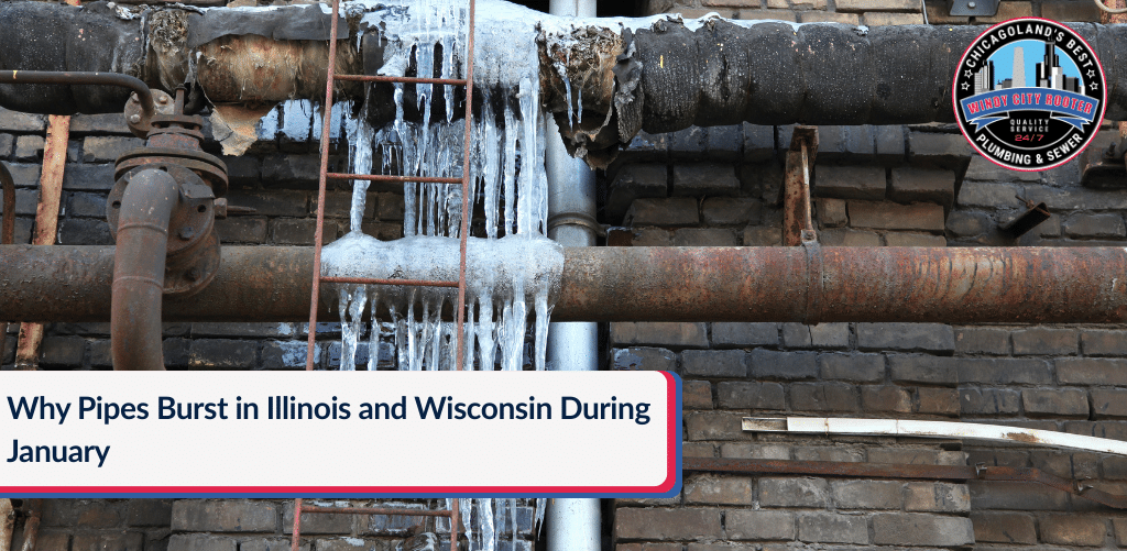 Frozen pipes during winter in Wisconsin